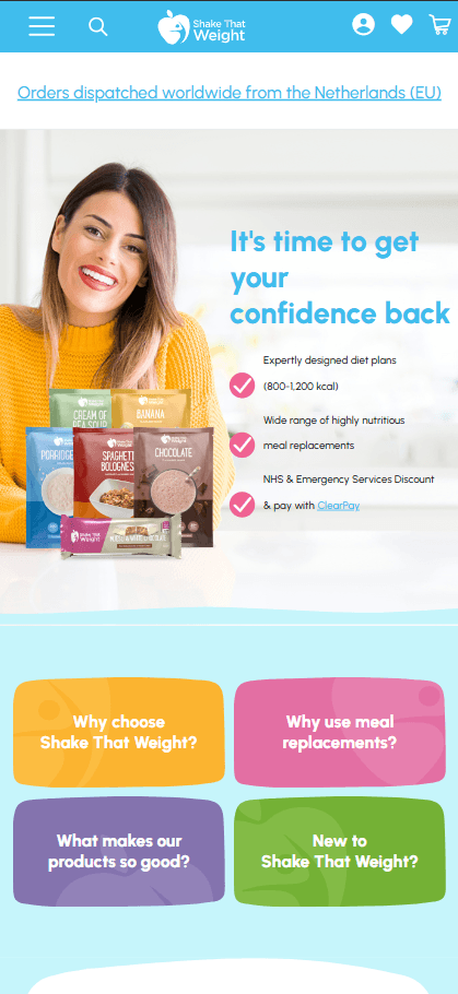 Shake That Weight GTM & Data Layer Setup after recovery